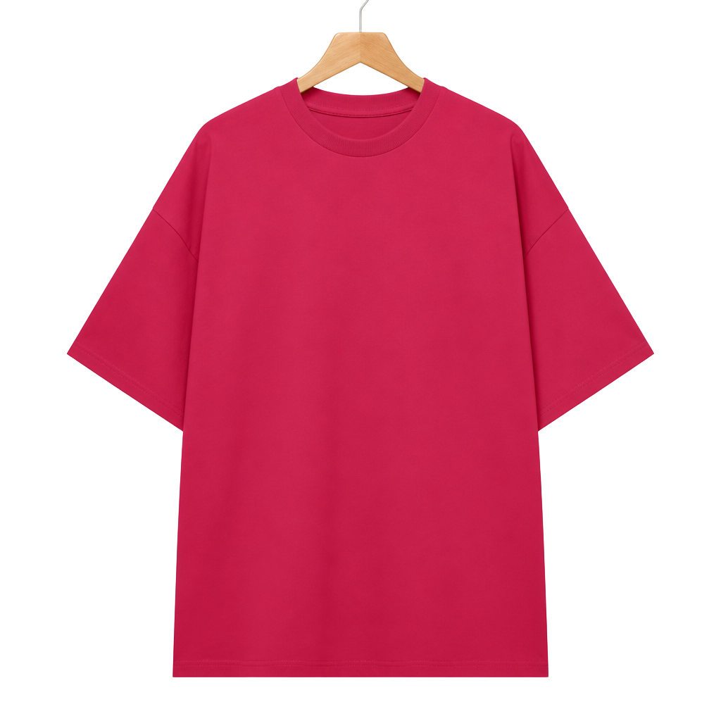 Crimson Oversized Tee